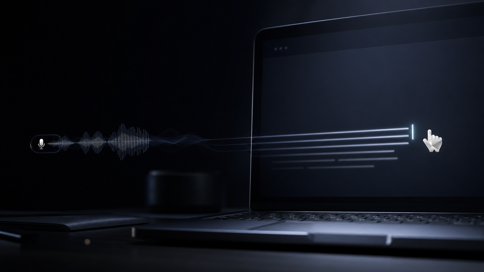 Aurras dictation concept turning voice into writing on a Mac